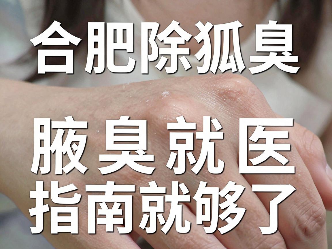 合肥腋臭医院怎么选?合肥除狐臭,看这篇合肥腋臭就医指南就够了 合肥腋臭医院怎么选?合肥除狐臭,看这篇合肥腋臭就医指南就够了