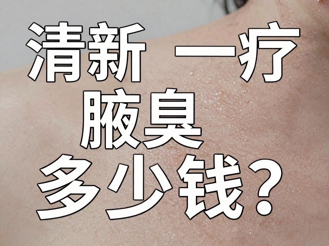 清新微波治疗腋臭多少钱?一次治疗的价格与性价比深度解析 清新微波治疗腋臭多少钱?一次治疗的价格与性价比深度解析