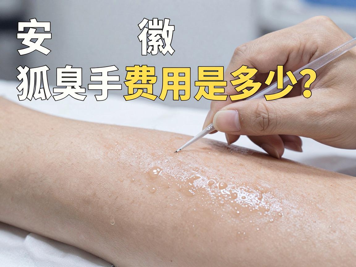 安徽狐臭手术费用是多少？解析影响狐臭手术费用的关键因素