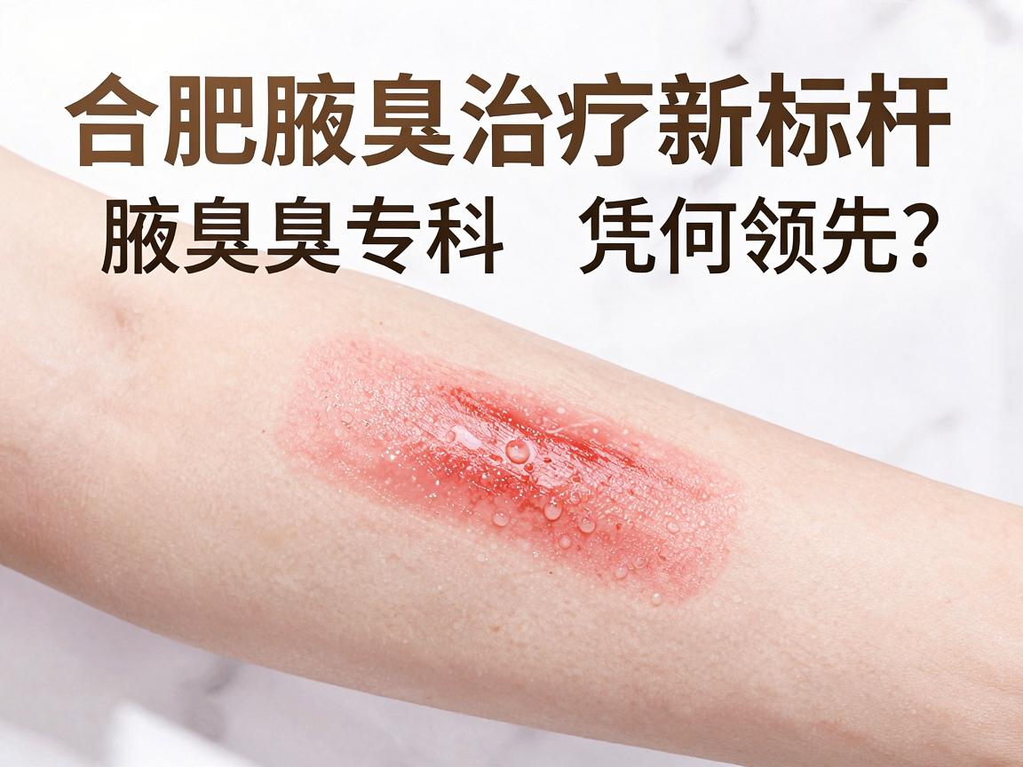合肥腋臭治疗新标杆,合肥腋秀腋臭专科凭何领先? 合肥腋臭治疗新标杆,合肥腋秀腋臭专科凭何领先?