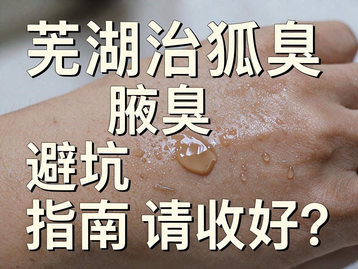 芜湖治狐臭正规医院怎么选？这份芜湖腋臭医院避坑指南请收好