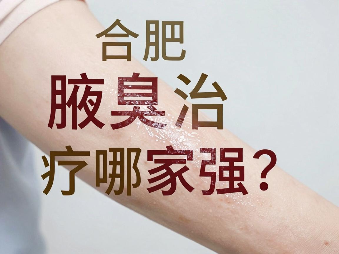 合肥腋臭治疗哪家强？专业腋臭医院选择攻略，告别腋臭烦恼