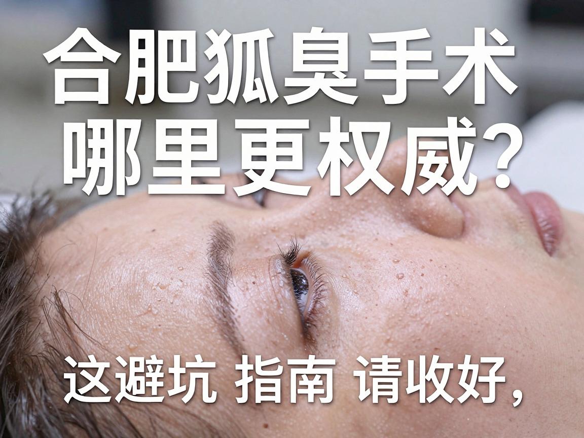 合肥狐臭手术哪里更权威？这份避坑指南请收好，合肥狐臭手术选择不再难