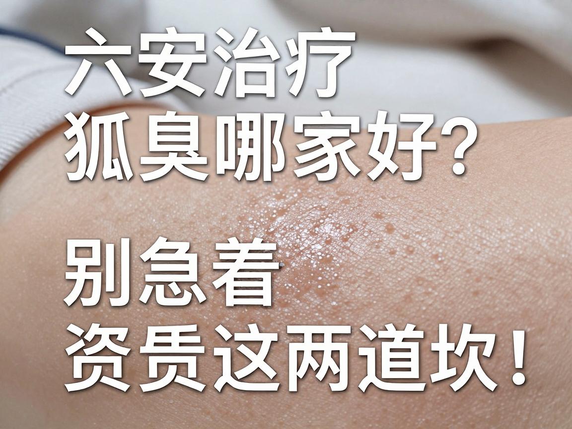 六安治疗狐臭哪家好？别急着选，先搞懂技术和资质这两道坎，六安狐臭治疗哪家好其实有答案