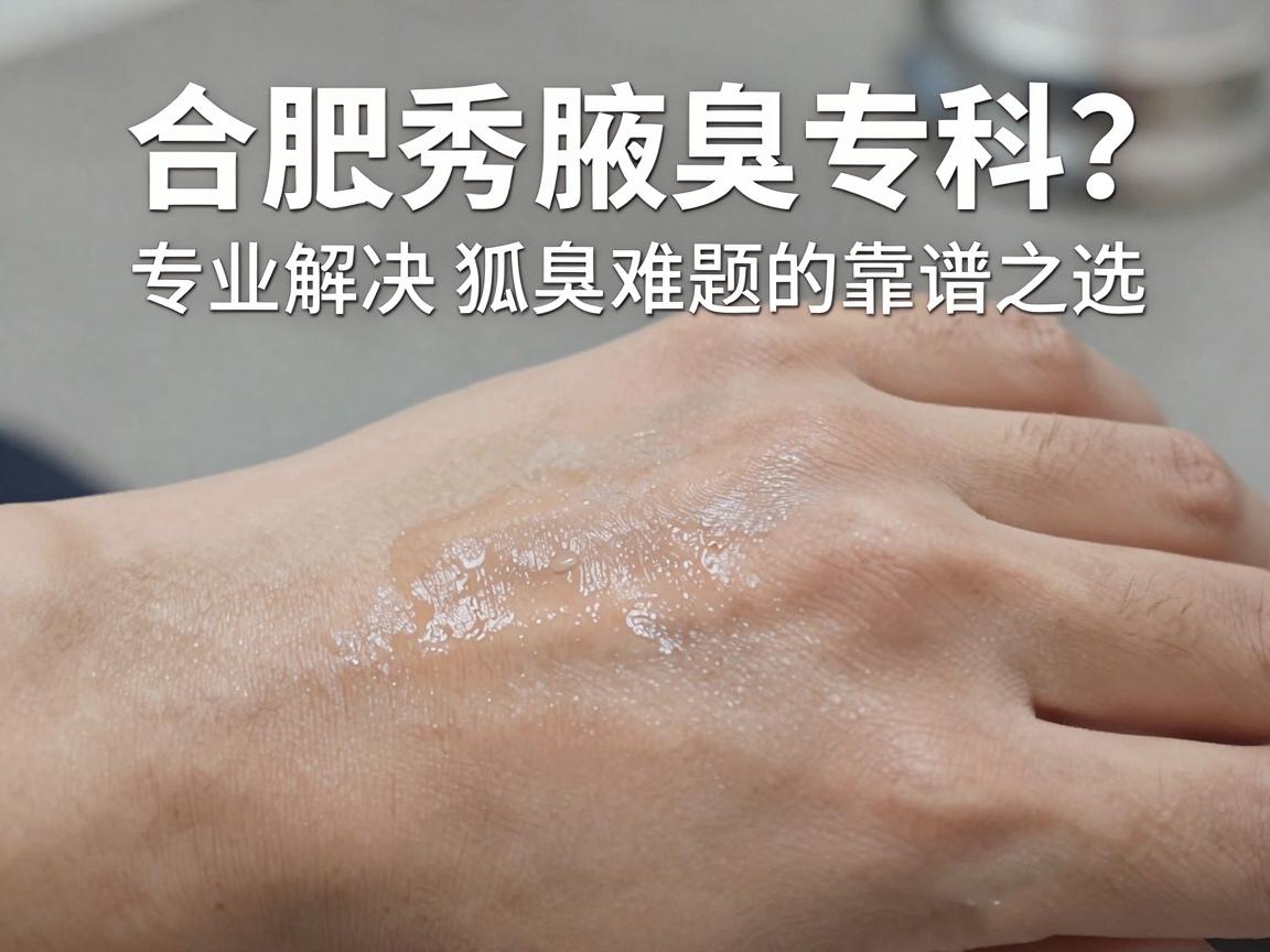 狐臭手术医院怎么选？合肥腋秀腋臭专科，专业解决狐臭难题的靠谱之选