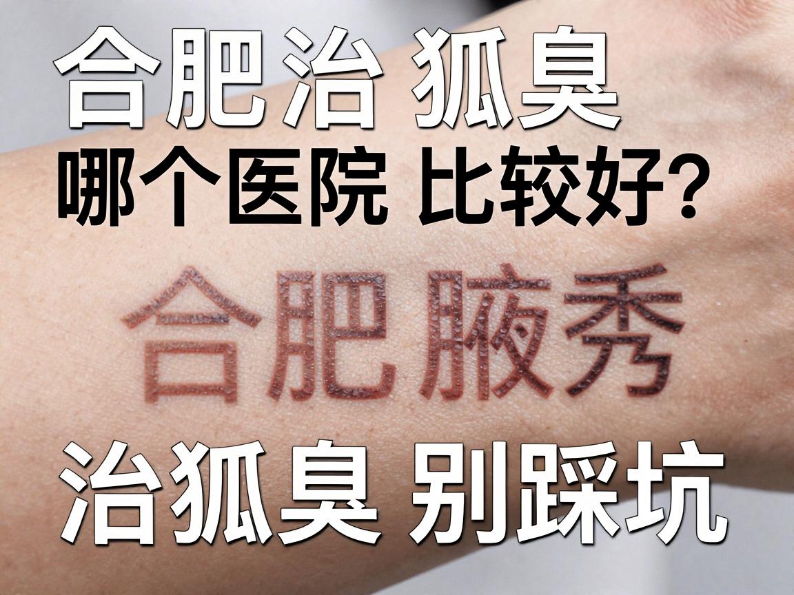 合肥治狐臭哪个医院比较好？深度测评合肥腋秀，治狐臭别踩坑
