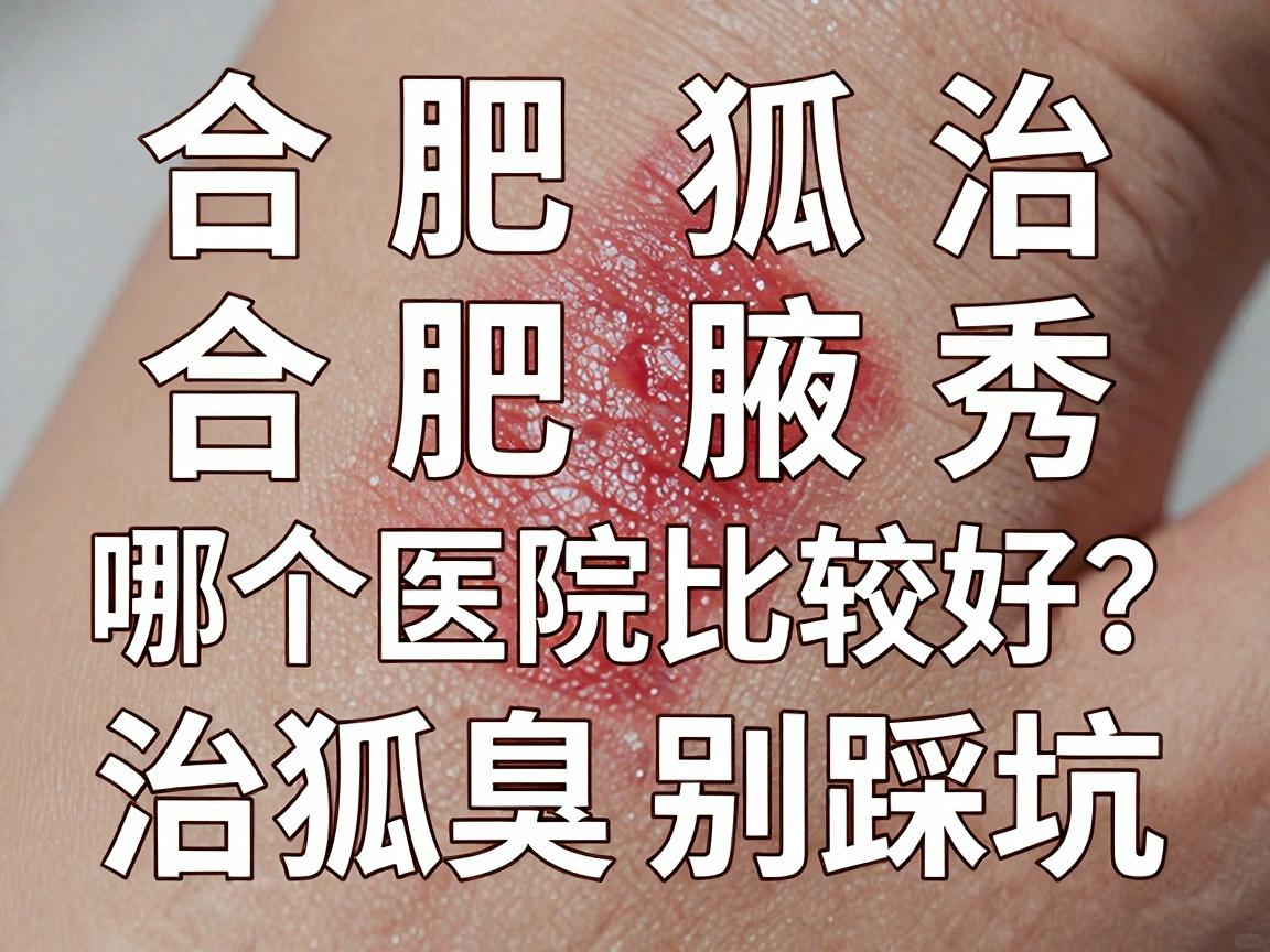 合肥治狐臭哪个医院比较好？深度测评合肥腋秀，治狐臭别踩坑