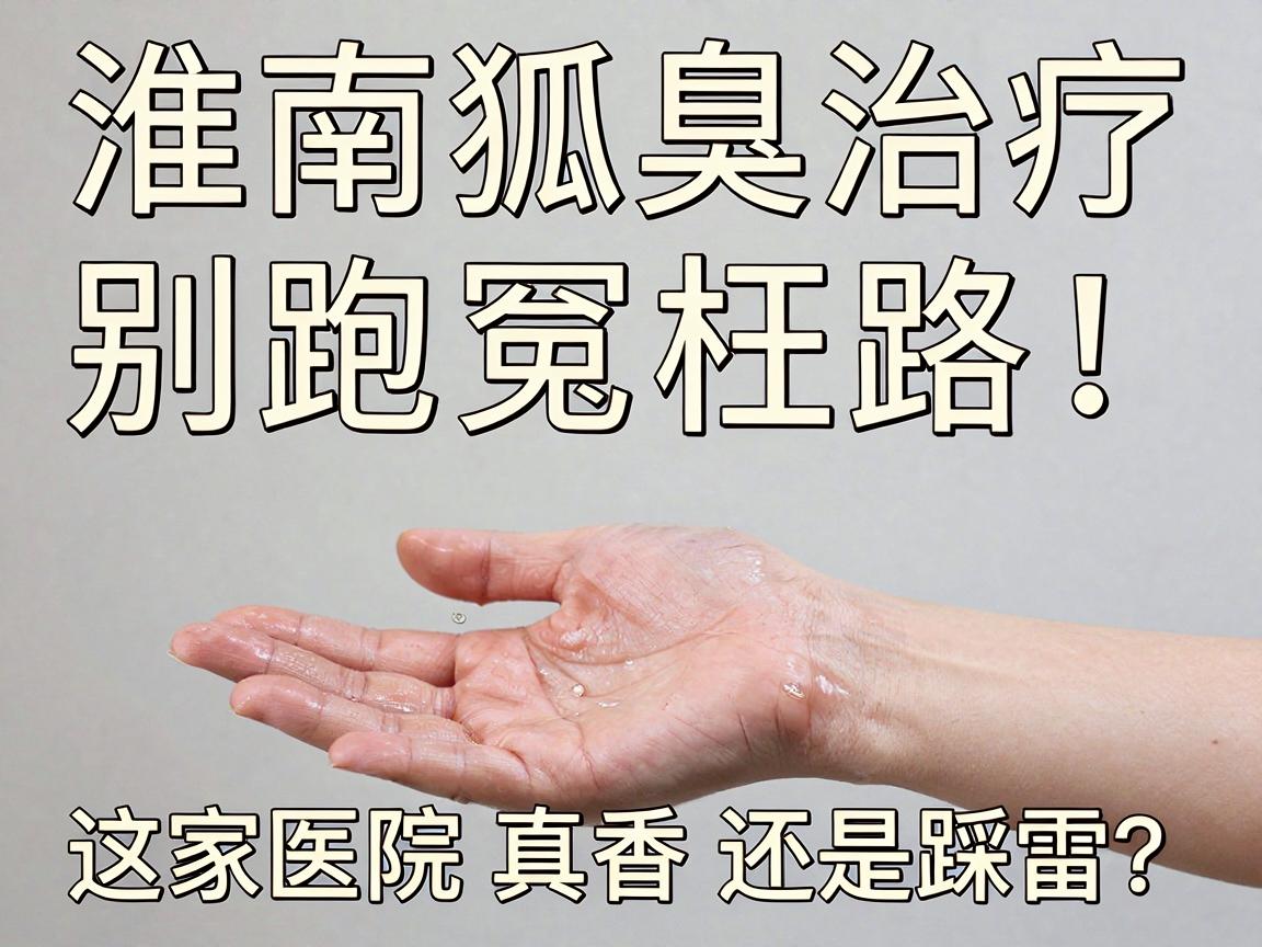 淮南看狐臭，别跑冤枉路！淮南狐臭治疗，这家医院真香还是踩雷？