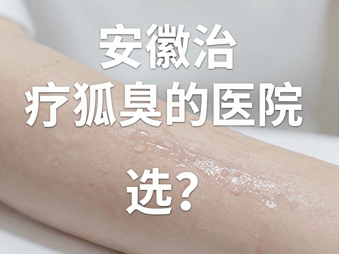 安徽治疗狐臭的医院怎么选？选对医院才能安心治狐臭