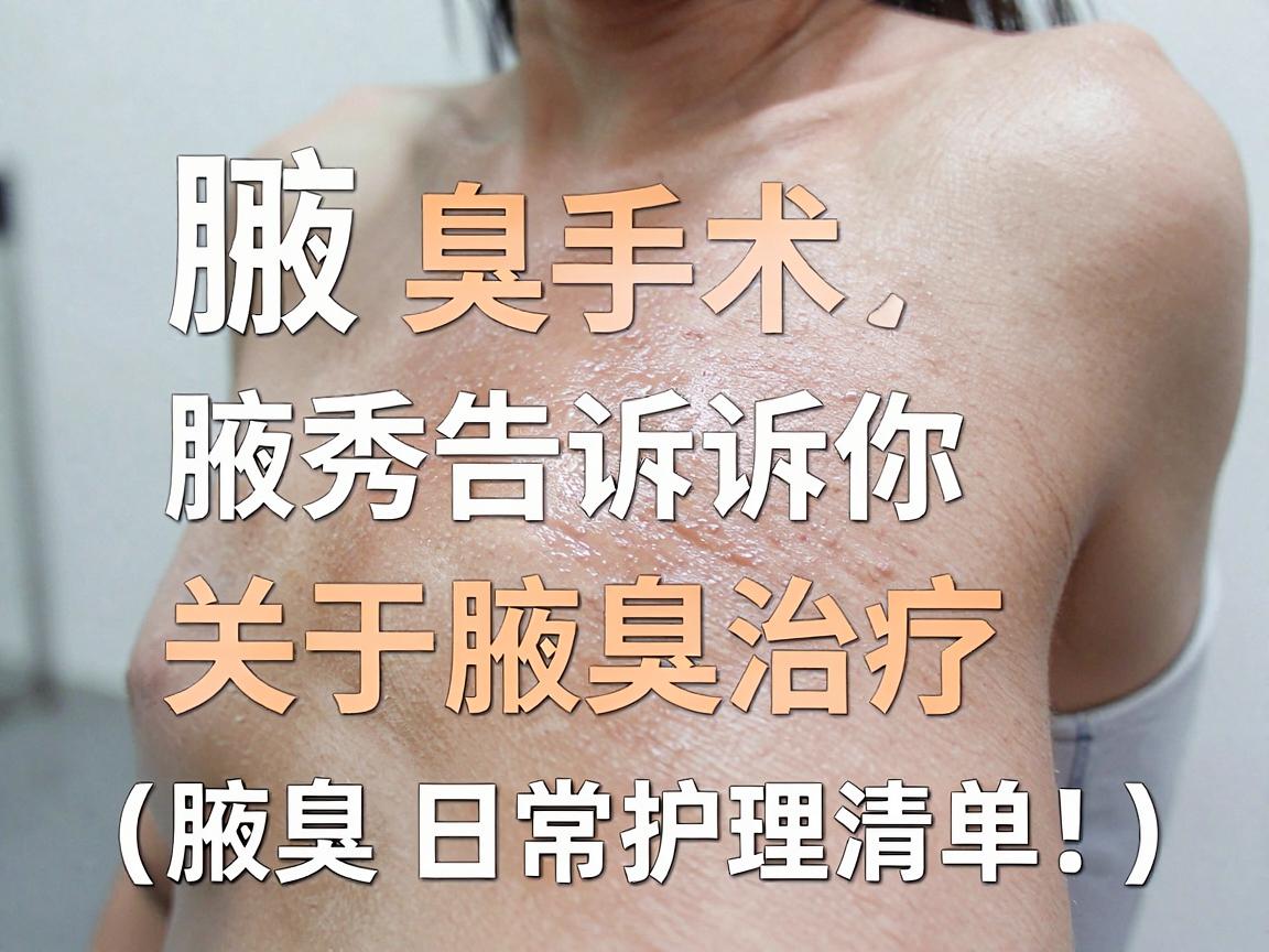 腋臭手术复发问题，合肥腋秀腋臭专科医生告诉你关于腋臭治疗的三个真相（附腋臭日常护理清单）