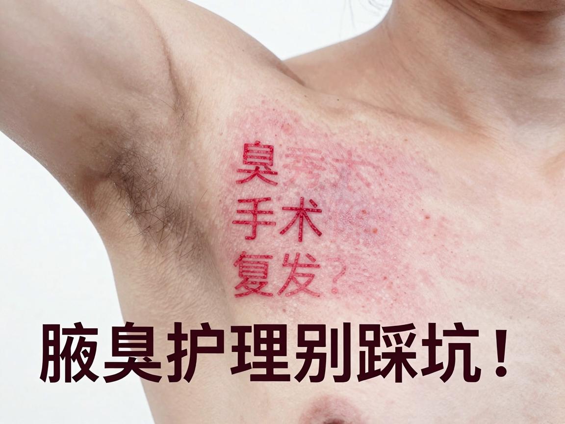 腋臭手术复发？合肥腋秀告诉你腋臭治疗根除的真相，腋臭护理别踩坑！