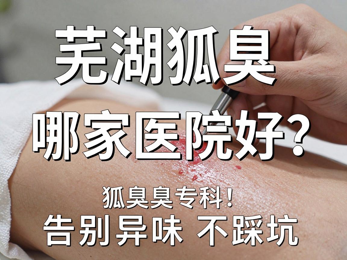 芜湖狐臭手术哪家医院好？选对狐臭专科，告别异味不踩坑