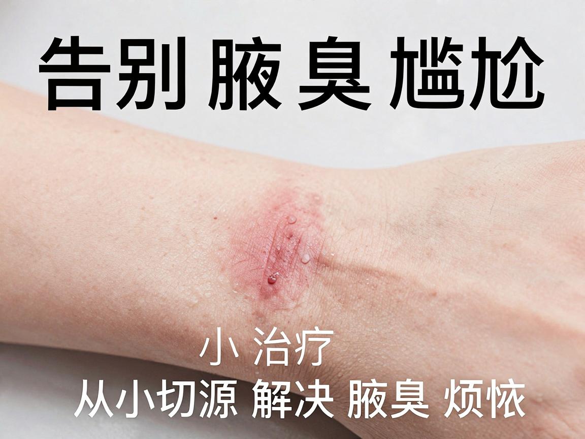 告别腋臭尴尬，小切口治疗腋臭，从根源解决腋臭烦恼