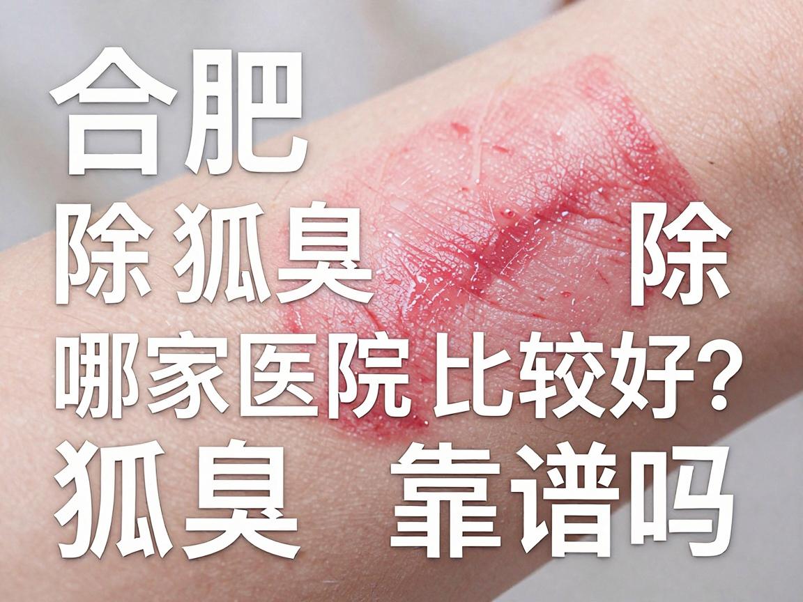 合肥除狐臭哪家医院比较好？合肥腋秀除狐臭靠谱吗？一篇讲透