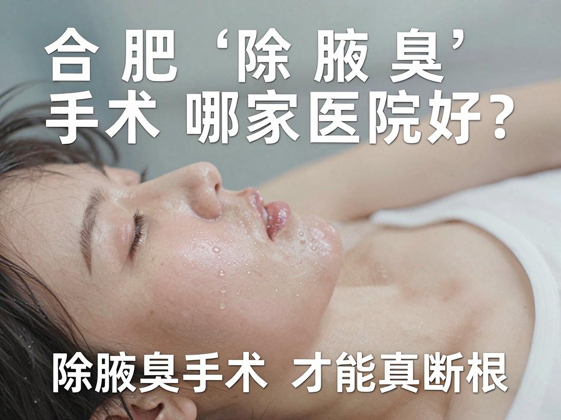 合肥除腋臭手术哪家医院好？选对医院，除腋臭手术才能真断根