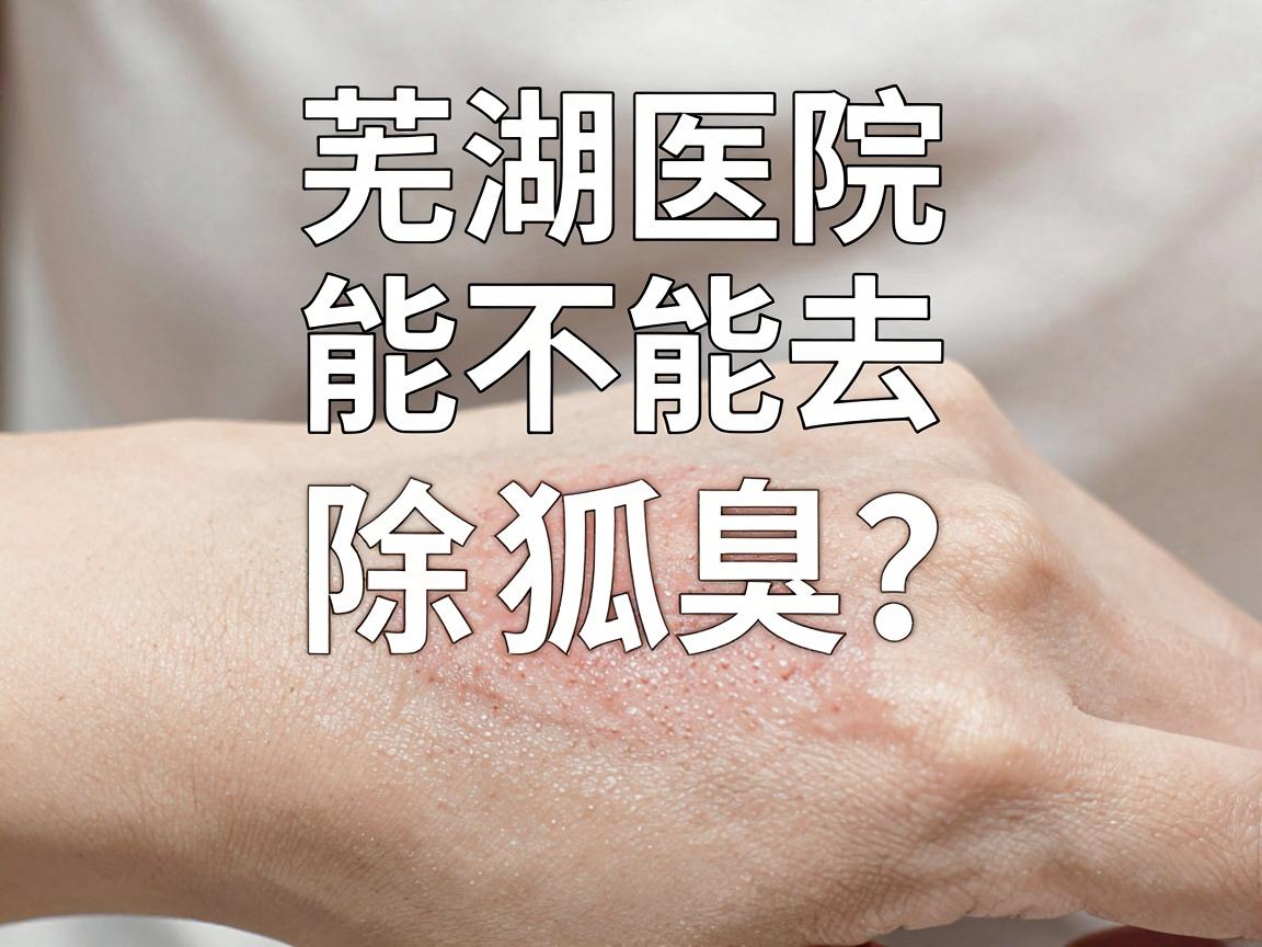 芜湖医院能不能去除狐臭？想根除狐臭，先看这3点再决定！