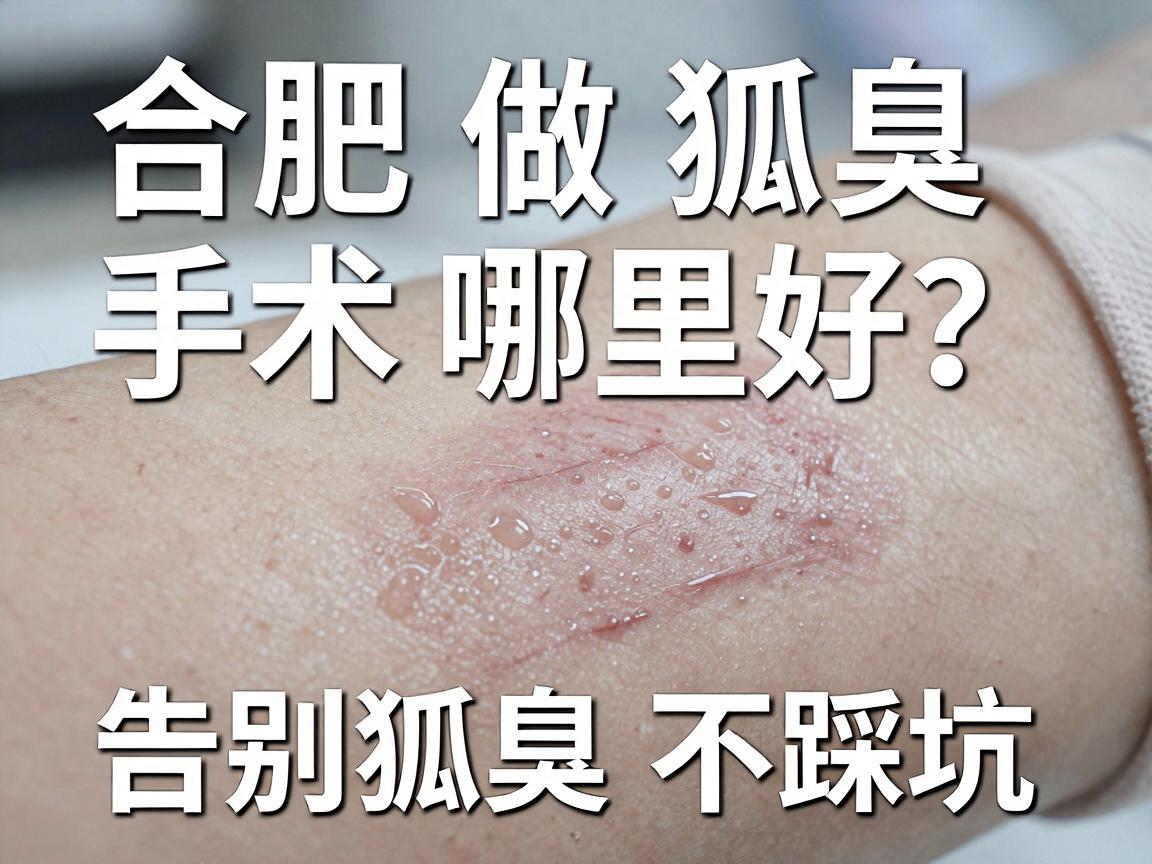 合肥做狐臭手术哪里好？选对医院，告别狐臭不踩坑