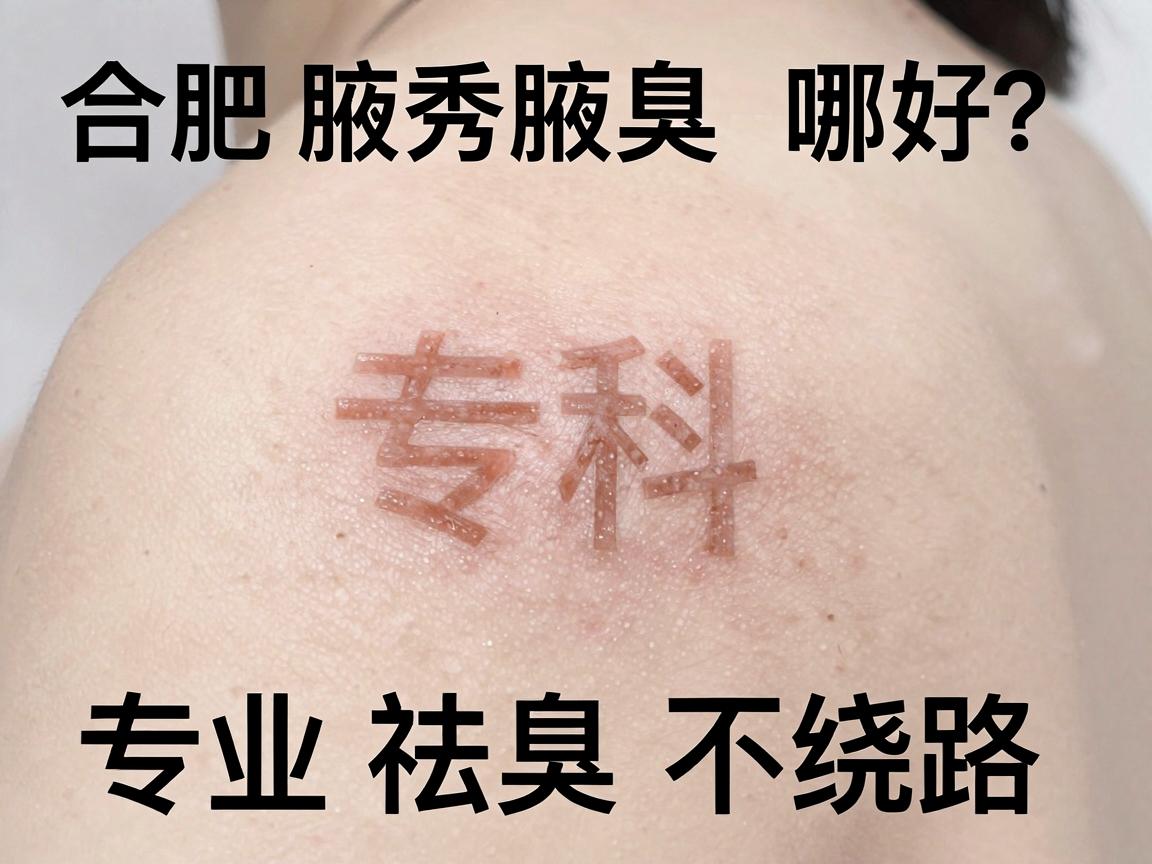 合肥看狐臭去哪好？合肥腋秀腋臭专科，专业祛臭不绕路