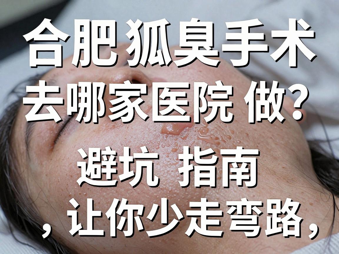 合肥狐臭手术去哪家医院做？这份避坑指南，让你少走弯路