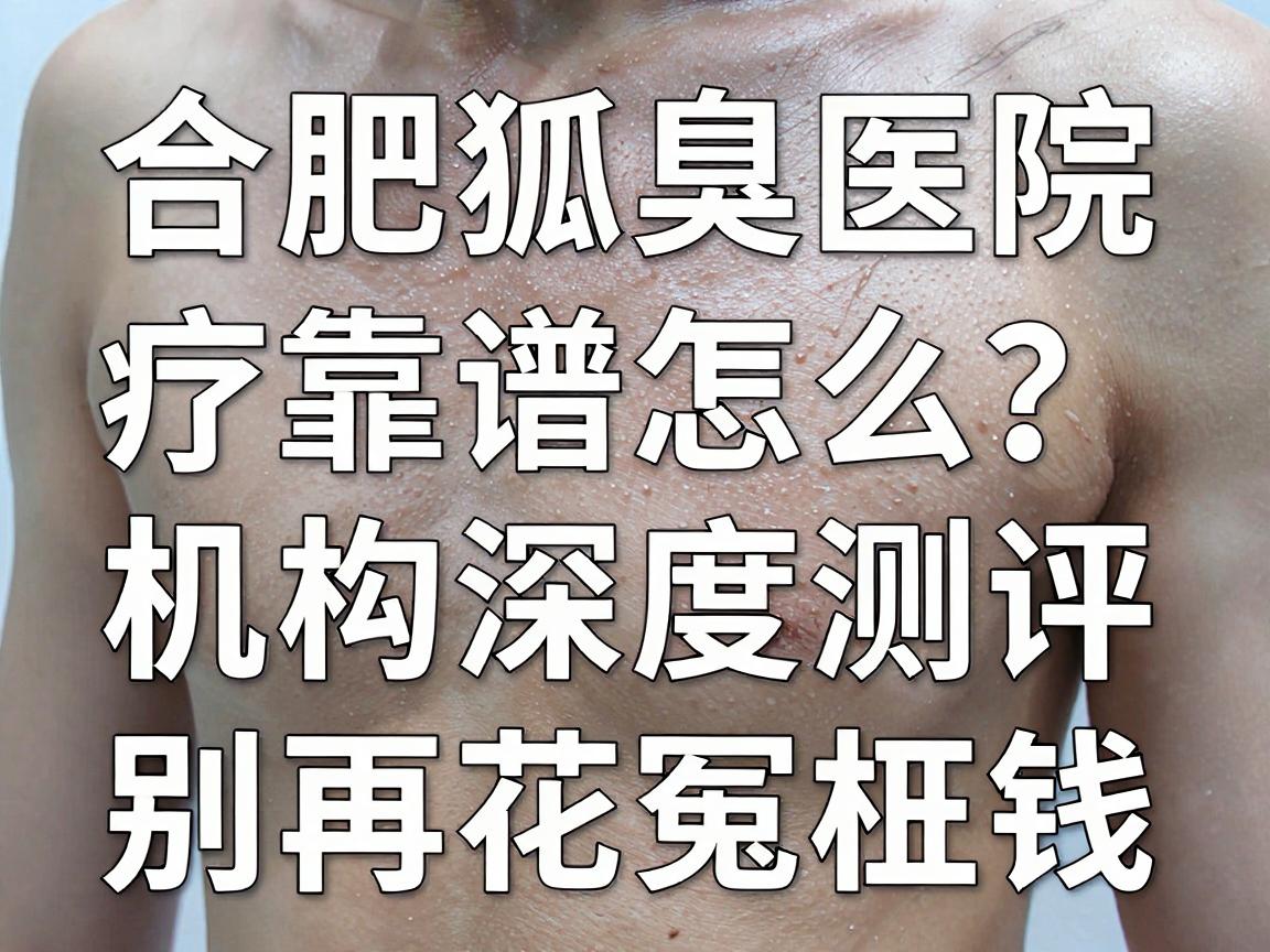 合肥腋臭医院怎么选？合肥狐臭治疗靠谱机构深度测评，别再花冤枉钱