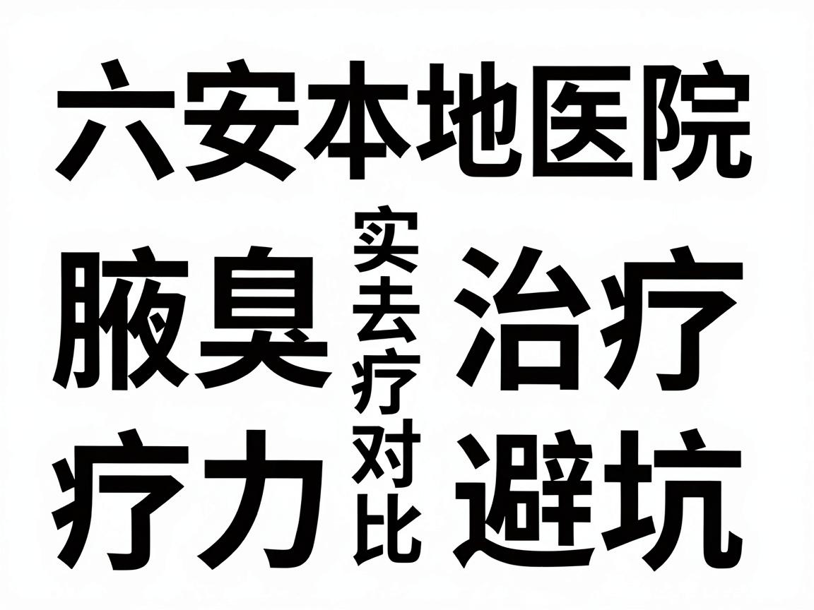 六安腋臭治疗去哪家医院？六安本地医院腋臭治疗实力对比与避坑指南