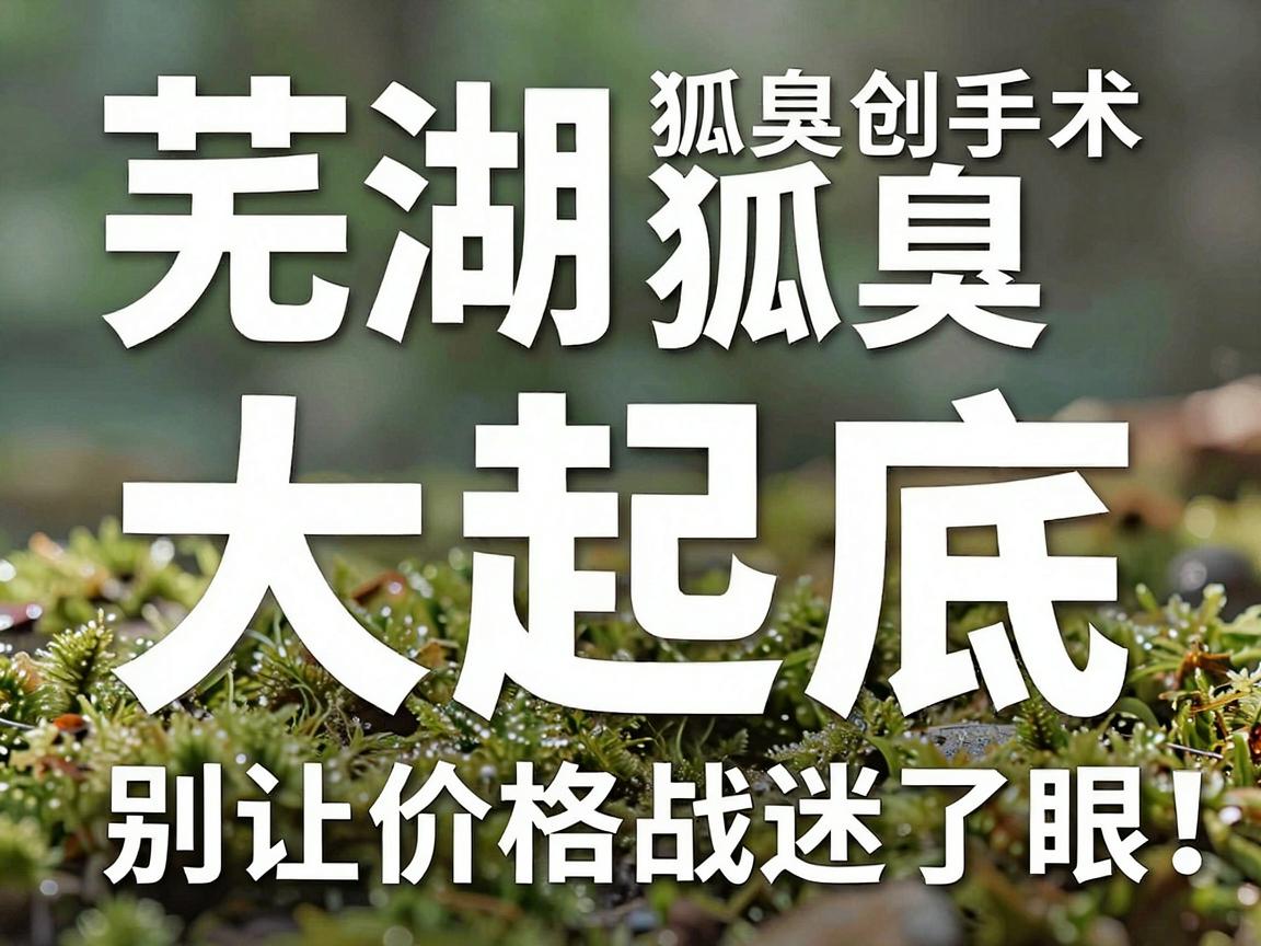 芜湖狐臭微创手术价格大起底，别让价格战迷了眼，芜湖狐臭微创手术的性价比真相
