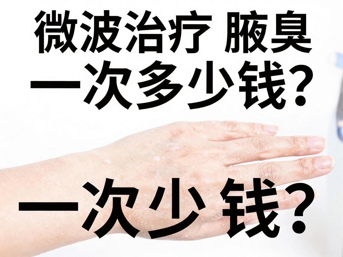 微波治疗腋臭一次多少钱？价格与单次疗效的深度拆解