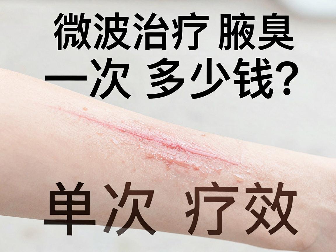 微波治疗腋臭一次多少钱？价格与单次疗效的深度拆解