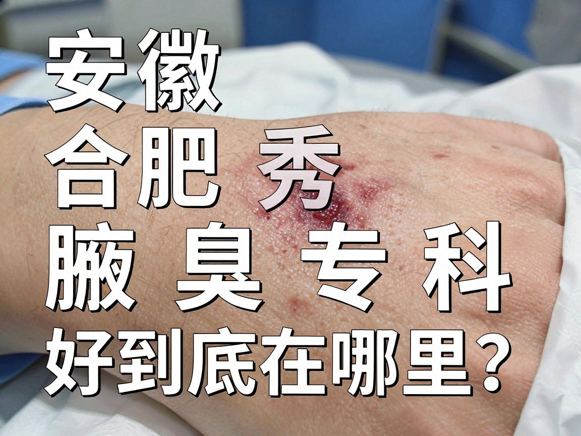 安徽狐臭手术哪家医院好？合肥腋秀腋臭专科的好到底好在哪里？