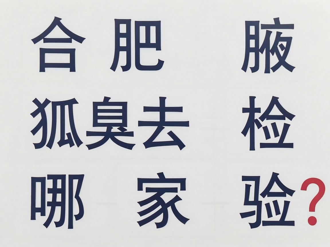 合肥查狐臭去哪家医院？腋秀腋臭专科检验流程干货分享