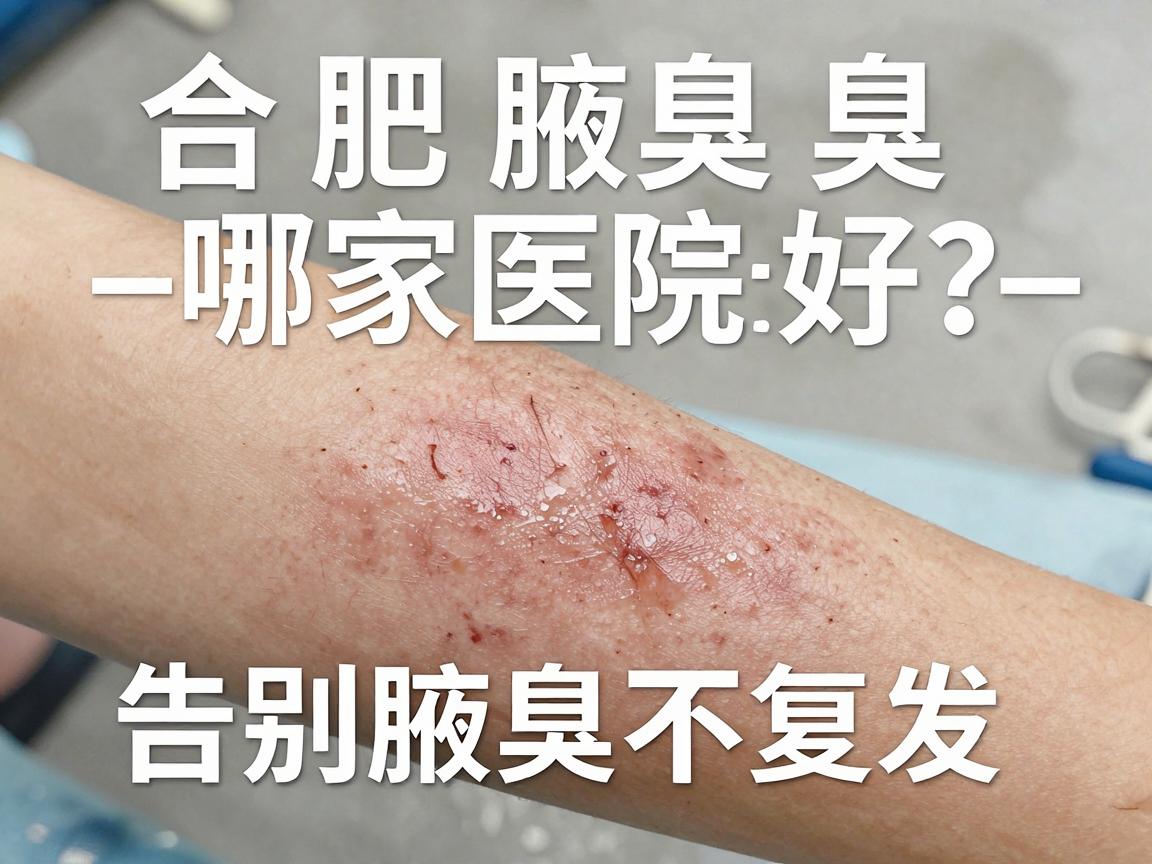 合肥腋臭手术哪家医院好？选对医院，告别腋臭不复发