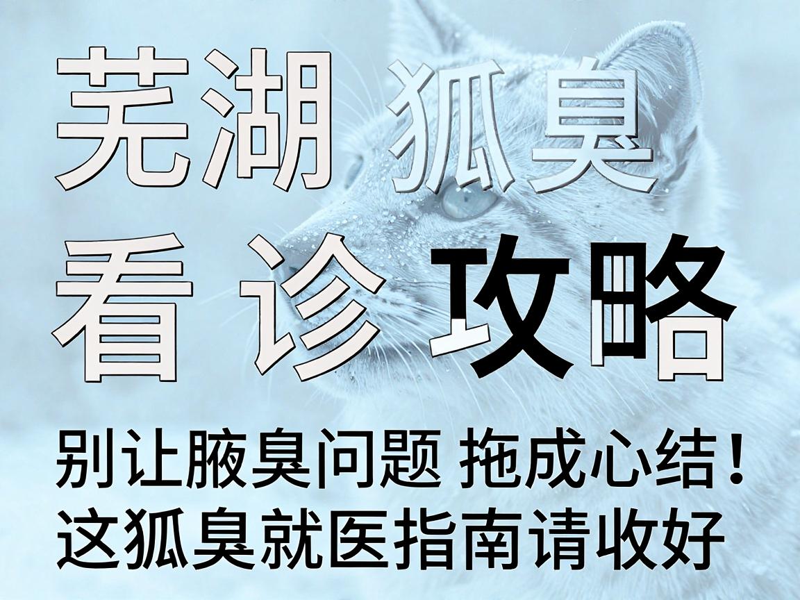 芜湖狐臭看诊攻略，别让腋臭问题拖成心结，这份狐臭就医指南请收好