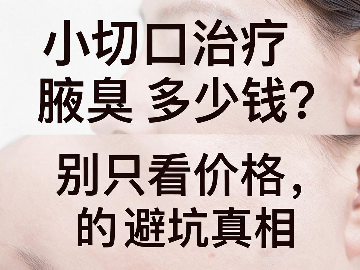 小切口治疗腋臭多少钱？别只看价格，小切口腋臭手术的费用真相与避坑指南