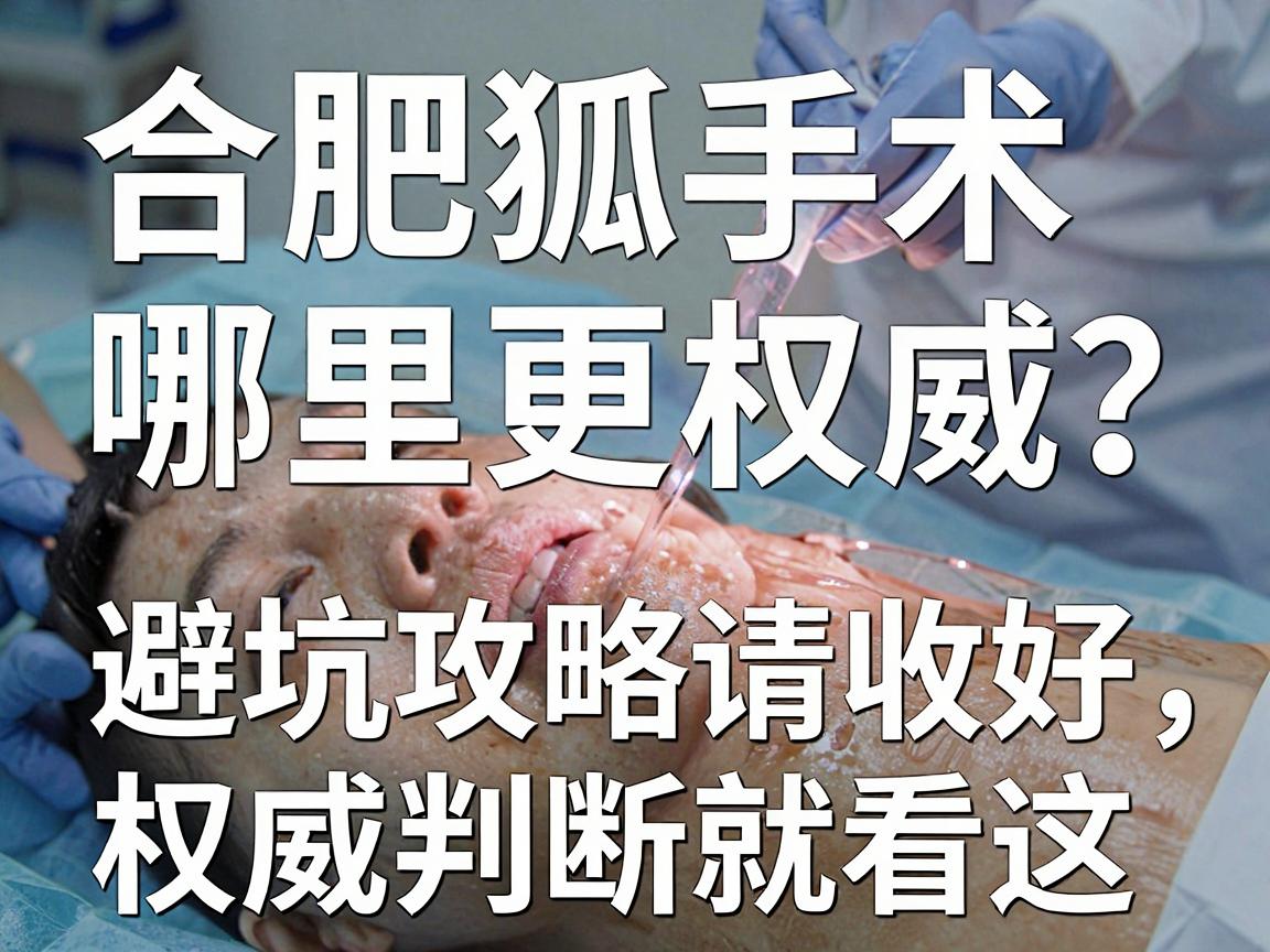 合肥狐臭手术哪里更权威？这份避坑攻略请收好，权威判断就看这三点