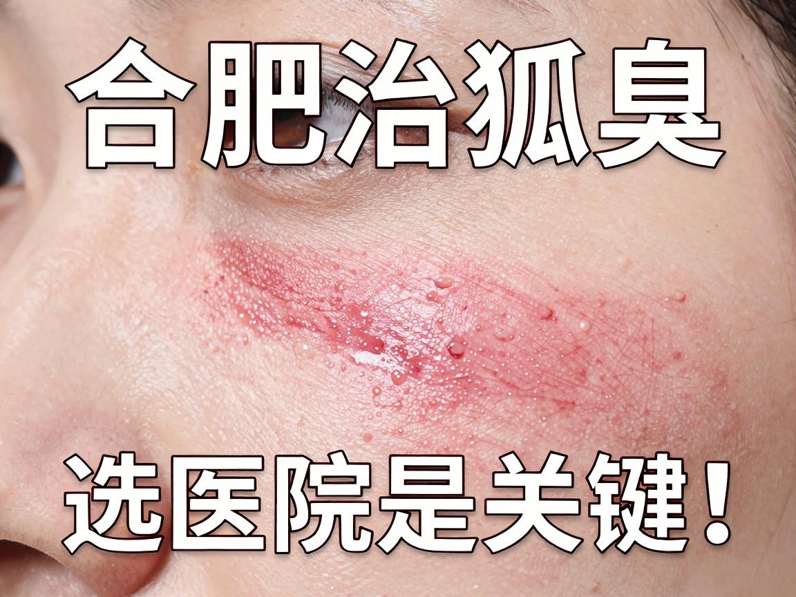 合肥治狐臭，选对医院是关键！合肥腋秀腋臭专科深度解析狐臭医院怎么挑