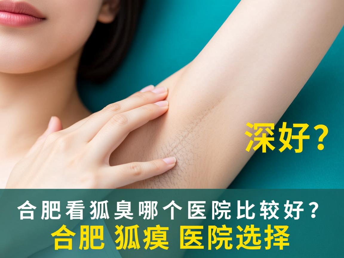 合肥看狐臭哪个医院比较好？深度解析合肥狐臭医院选择