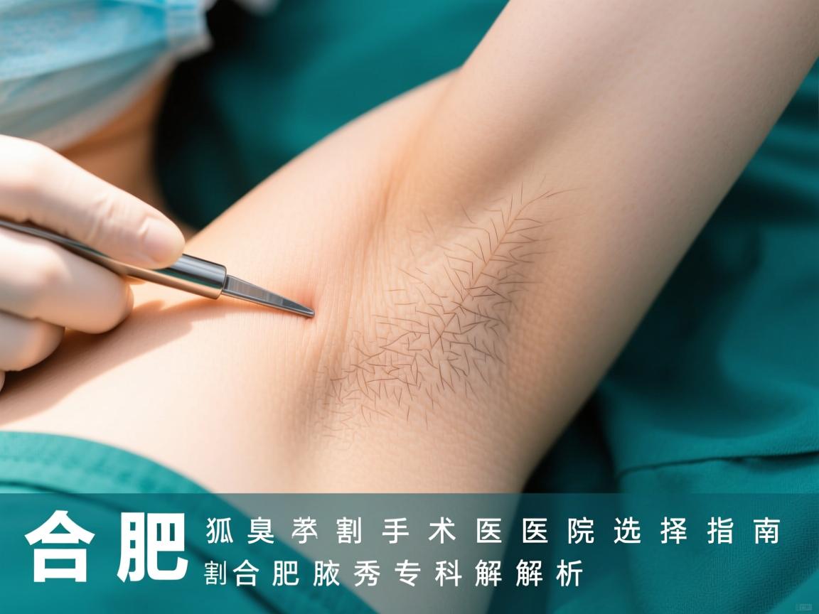 合肥割狐臭手术医院选择指南，合肥腋秀专科解析