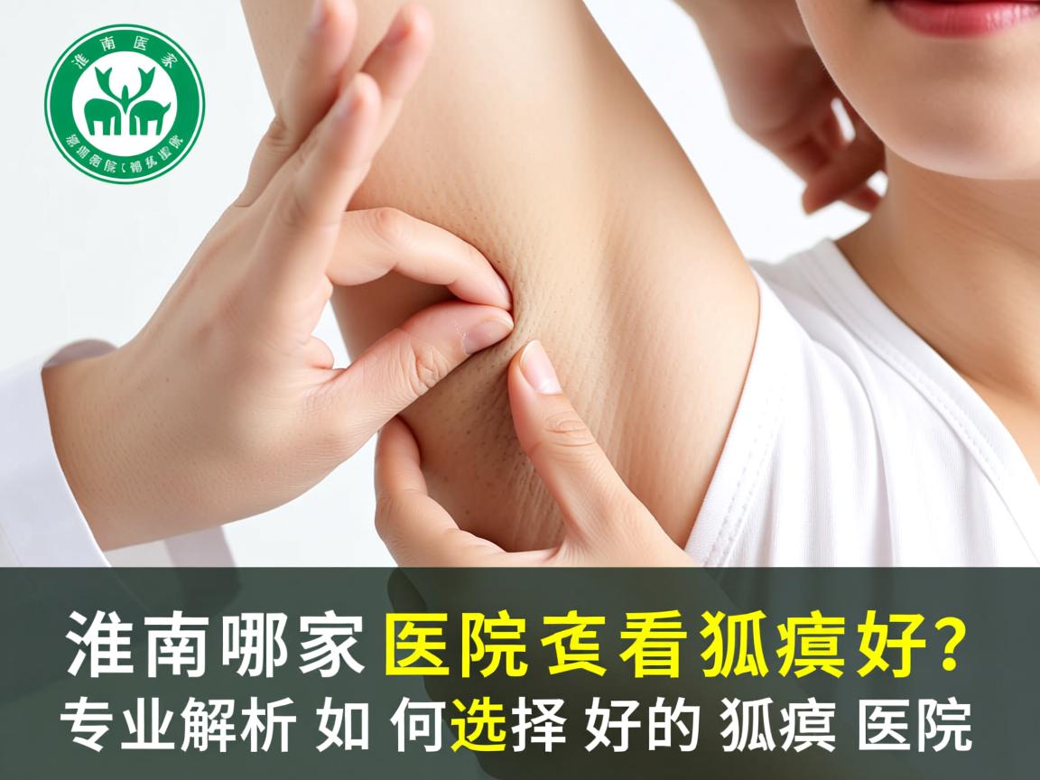 淮南哪家医院看狐臭好？专业解析如何选择好的狐臭医院