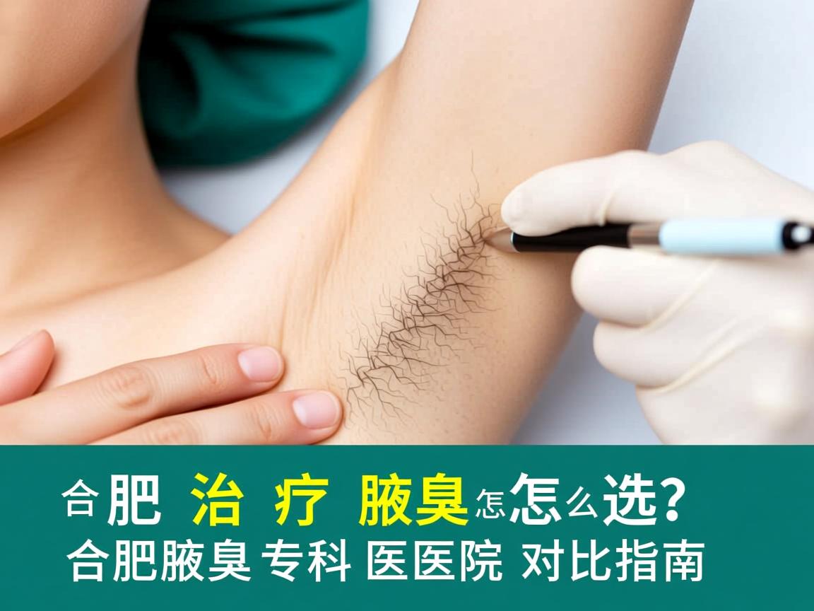 合肥治疗腋臭医院怎么选？合肥腋臭专科医院对比指南