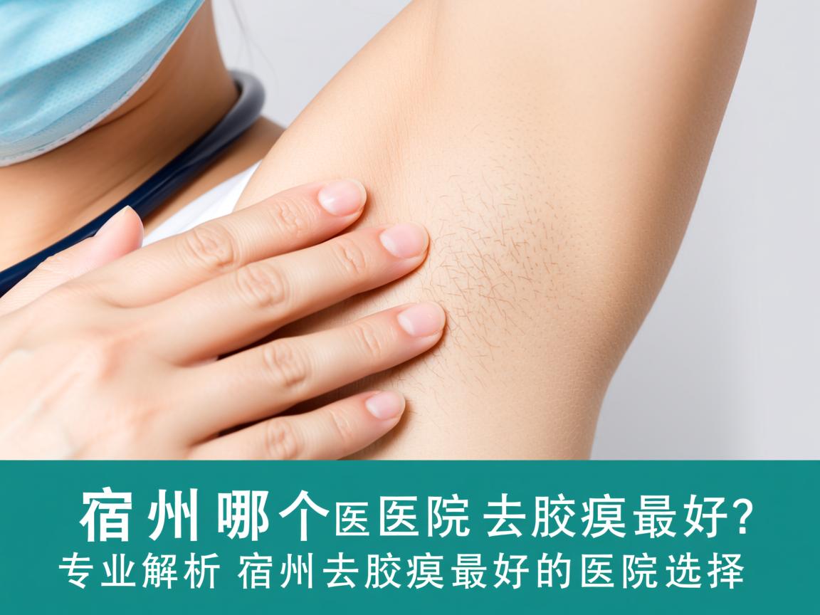 宿州哪个医院去腋臭最好？专业解析宿州去腋臭最好的医院选择