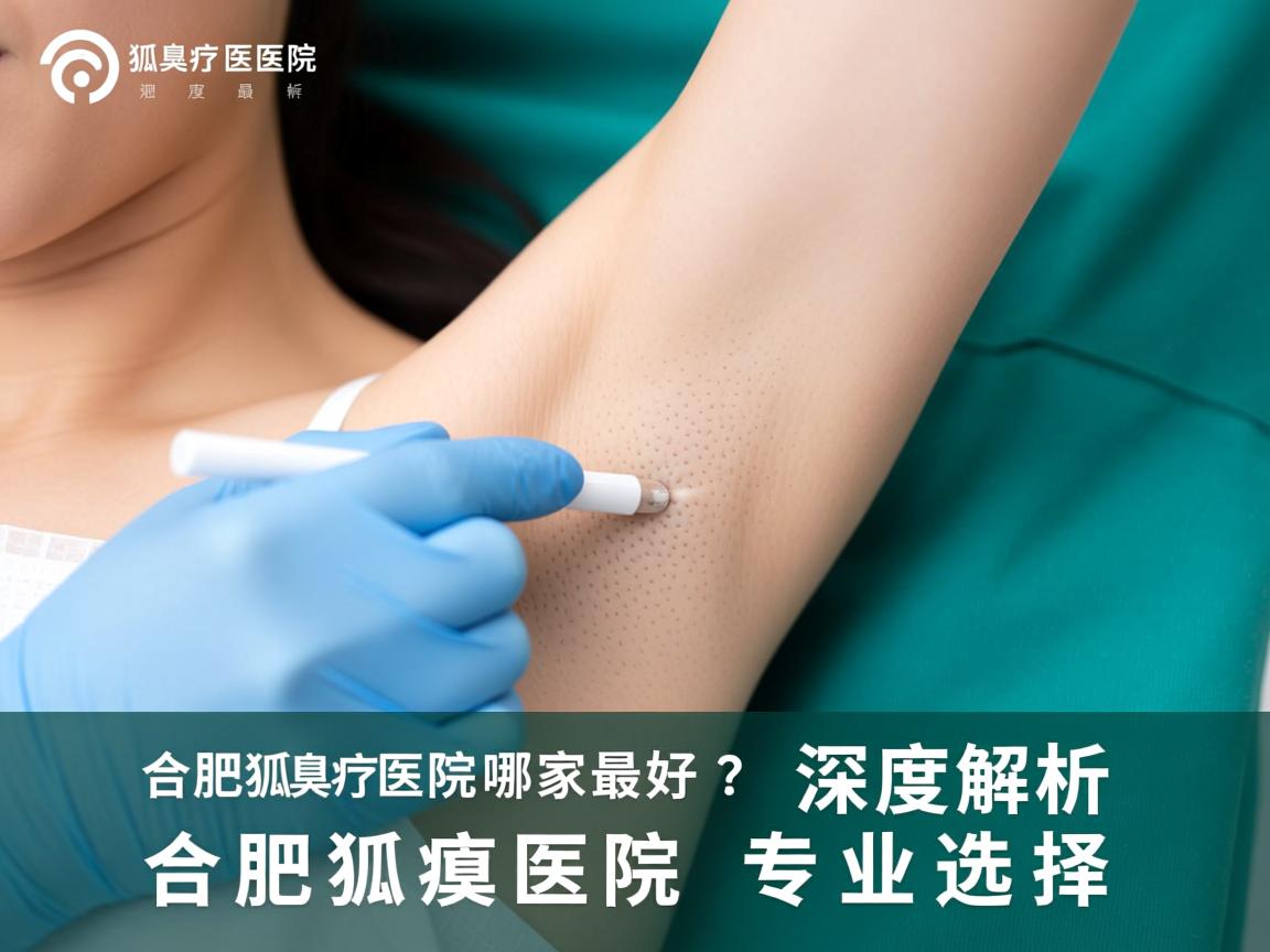 合肥治疗狐臭医院哪家最好？深度解析合肥狐臭医院专业选择
