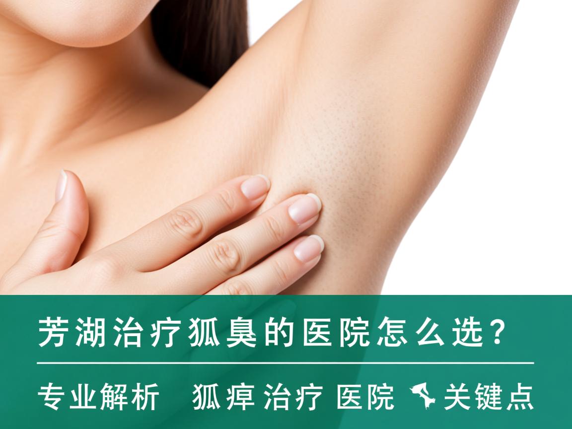 芜湖治疗狐臭的医院怎么选？专业解析狐臭治疗医院的关键点