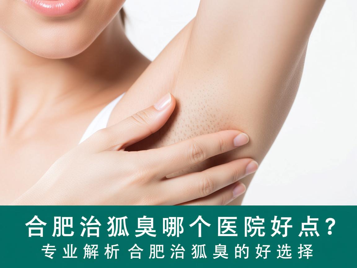合肥治狐臭哪个医院好点？专业解析合肥治狐臭的好选择