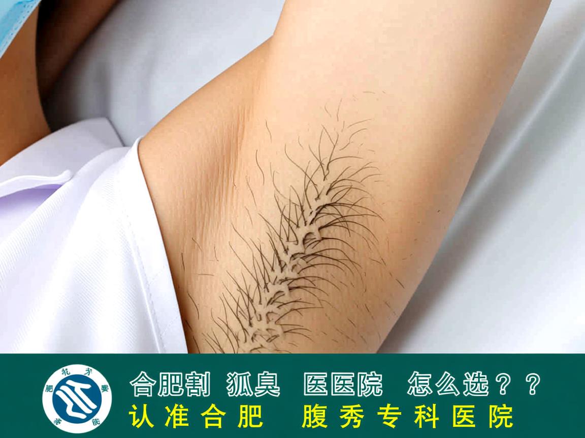 合肥割狐臭医院怎么选？认准合肥腋秀专科医院