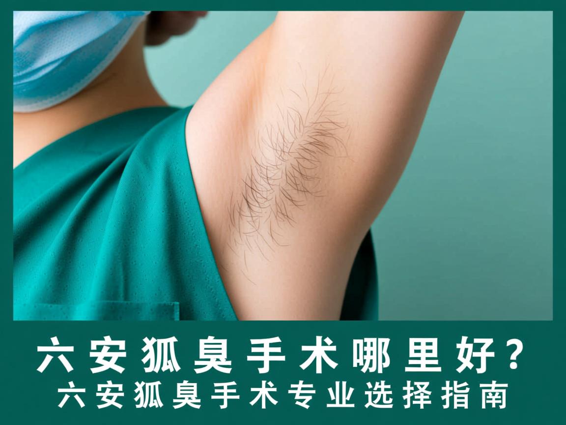 六安开狐臭手术哪里好？六安狐臭手术专业选择指南