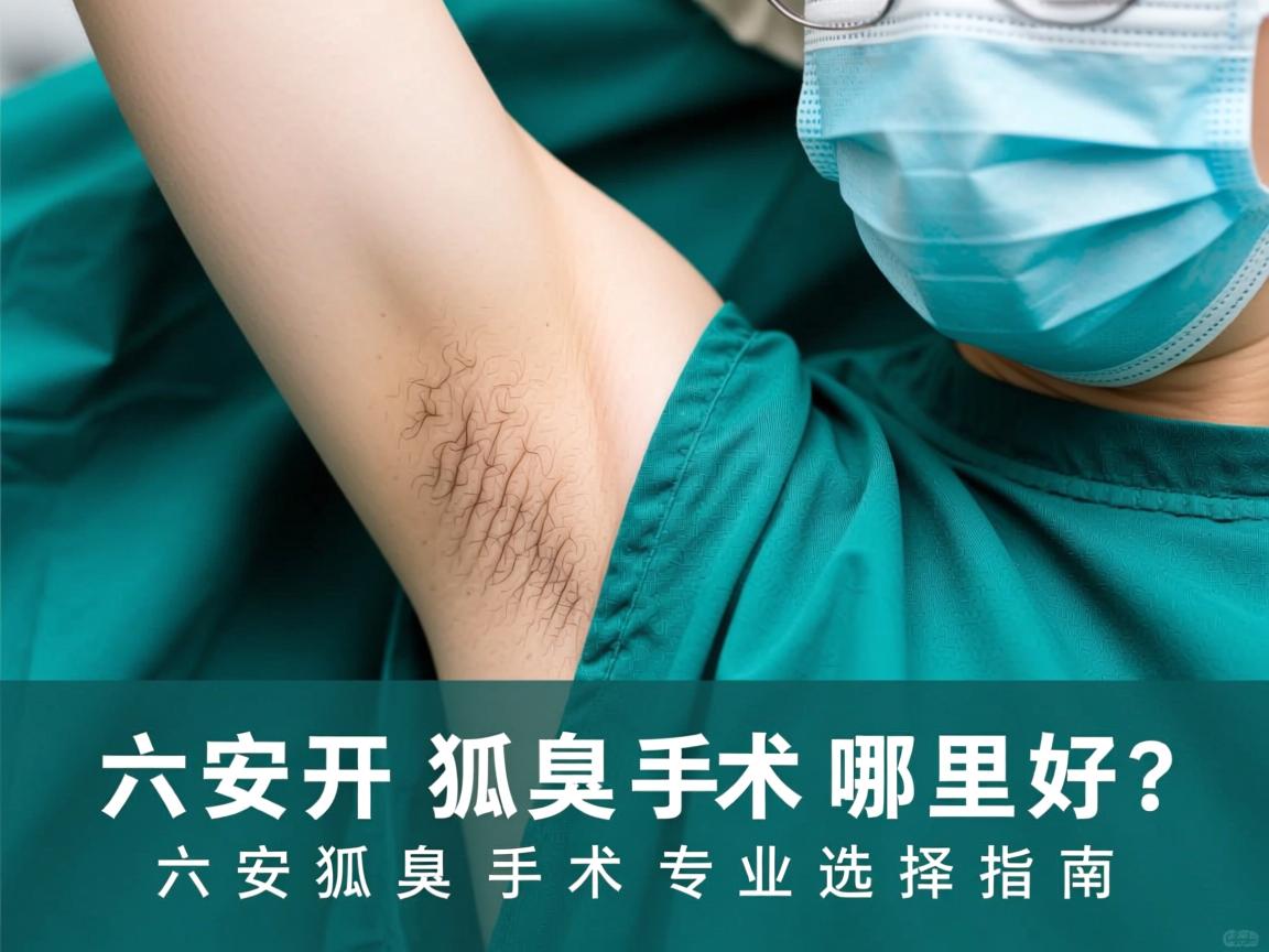 六安开狐臭手术哪里好？六安狐臭手术专业选择指南