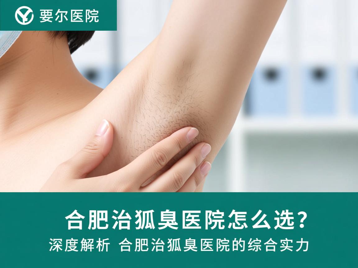 合肥治狐臭医院怎么选？深度解析合肥治狐臭医院的综合实力