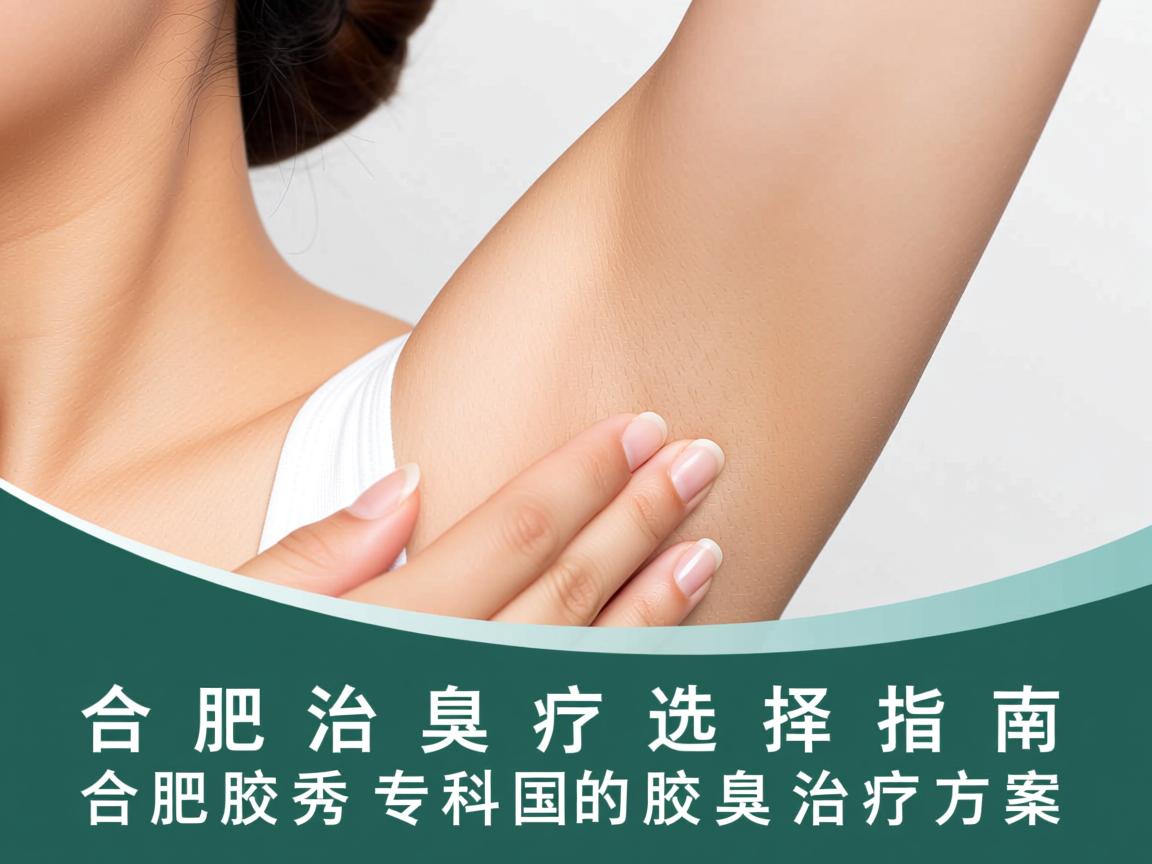 合肥腋臭治疗选择指南，深度解析合肥腋秀专科的腋臭治疗方案