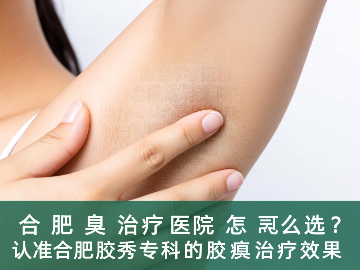 合肥腋臭治疗医院怎么选？认准合肥腋秀专科的腋臭治疗效果