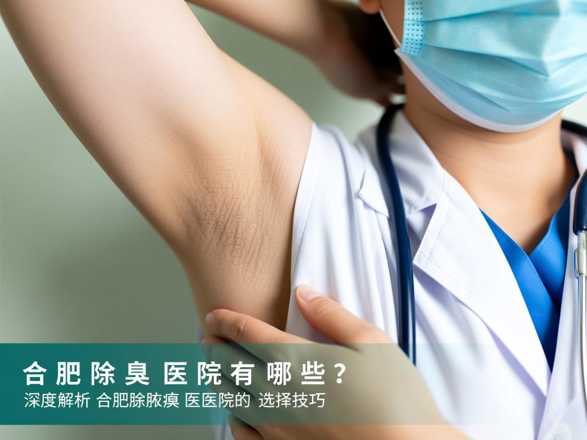 合肥除腋臭医院有哪些？深度解析合肥除腋臭医院的选择技巧